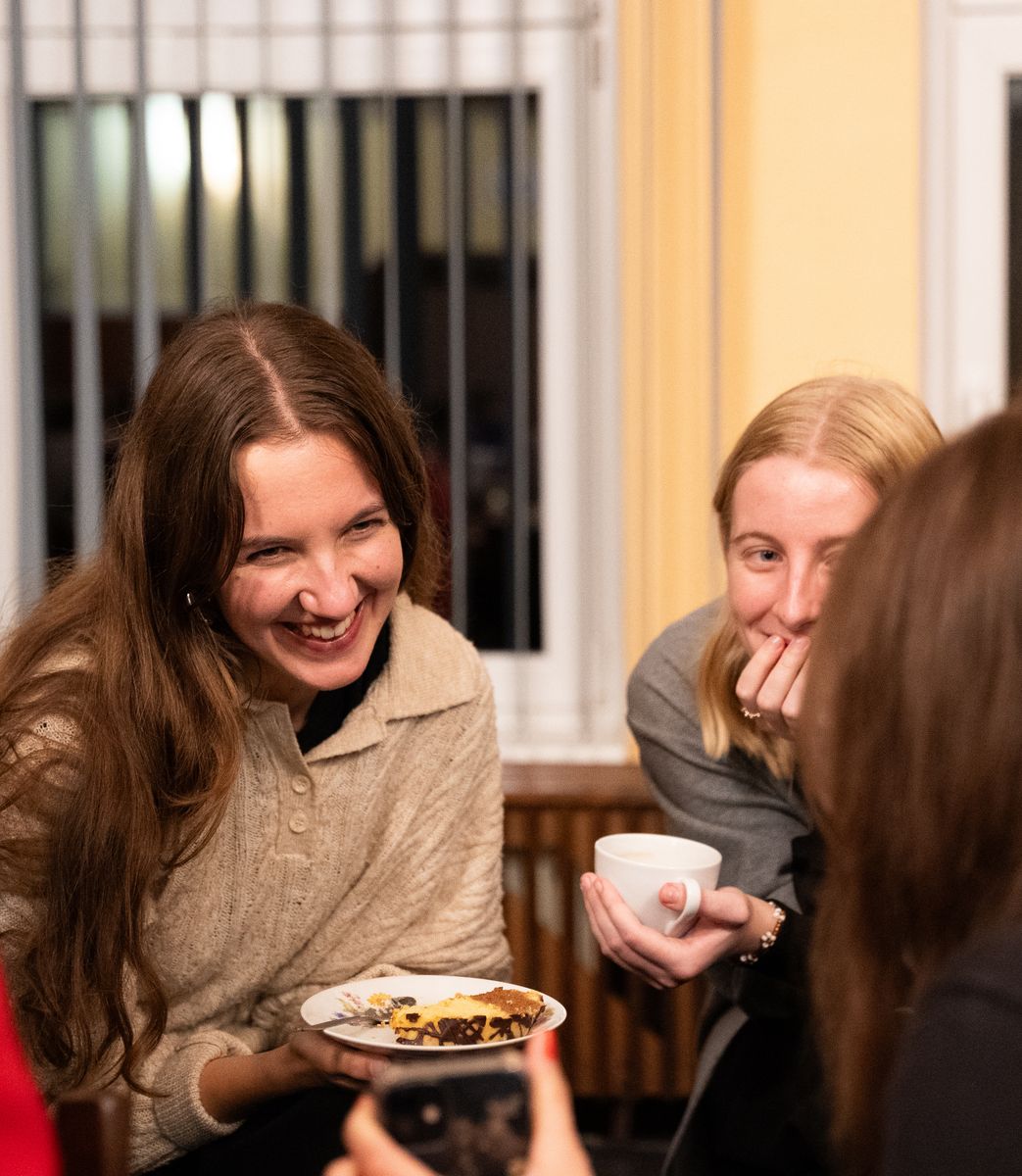 Rozloučení po bohoslužbách pastora a člena sboru