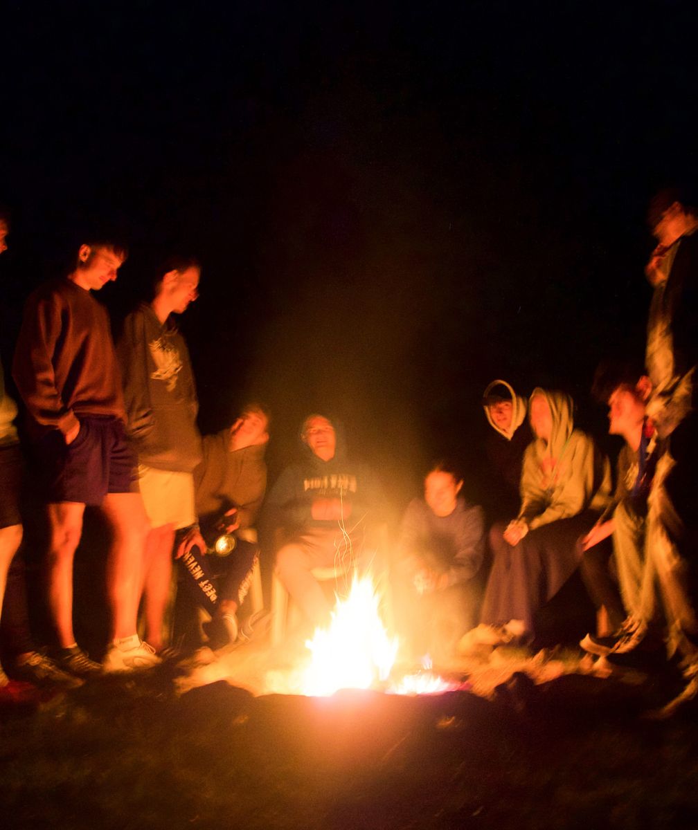 Rozloučení po bohoslužbách pastora a člena sboru